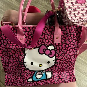 Hello Kitty travel tote